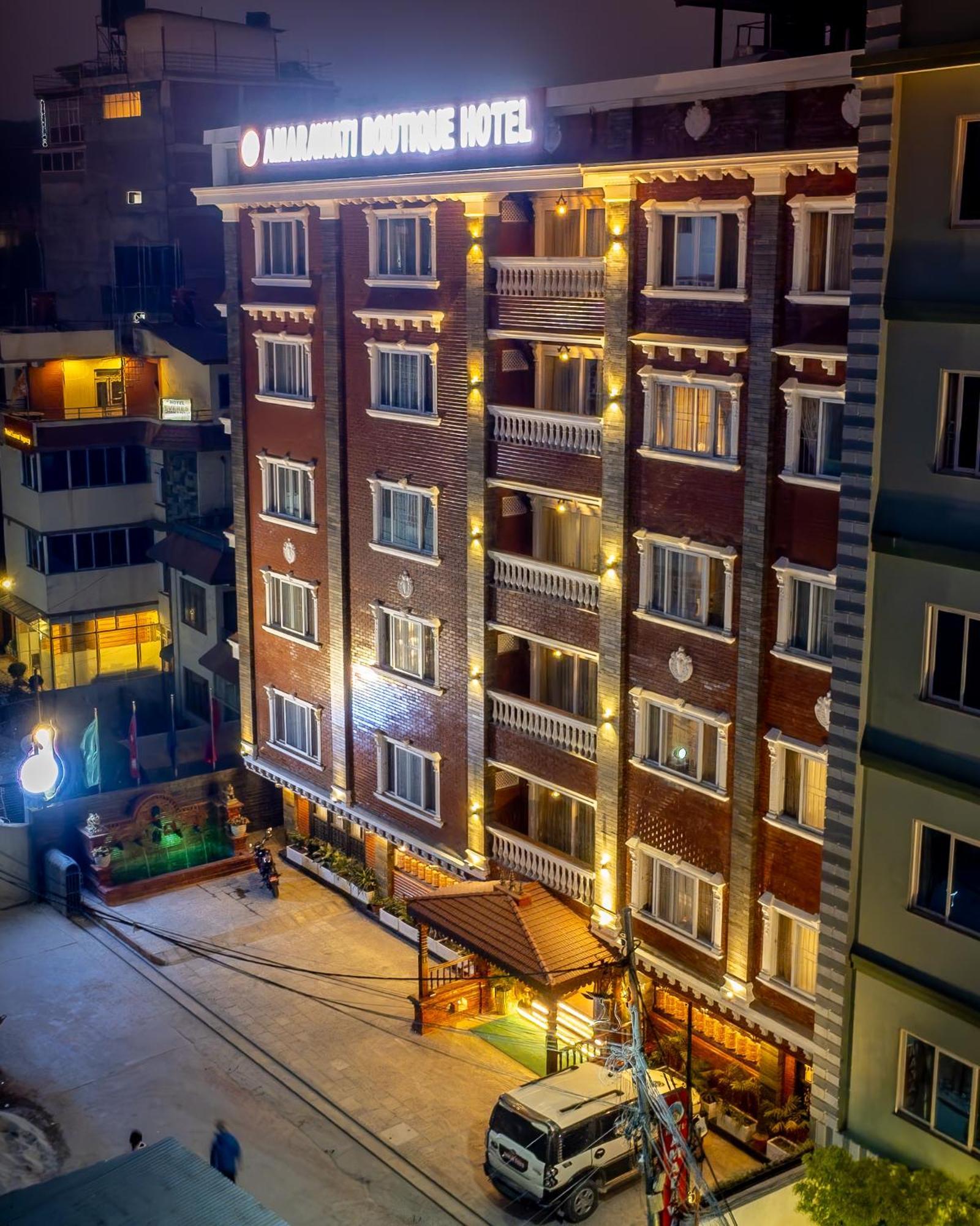 Hotel Amarawati Kathmandu Bagian luar foto